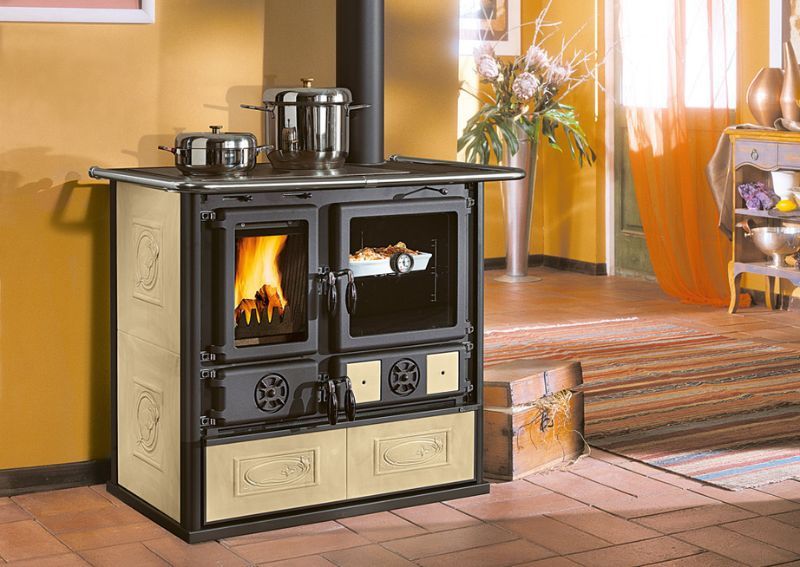 Italian wood burning stove